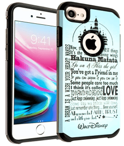 durarmor disney quotes phone case