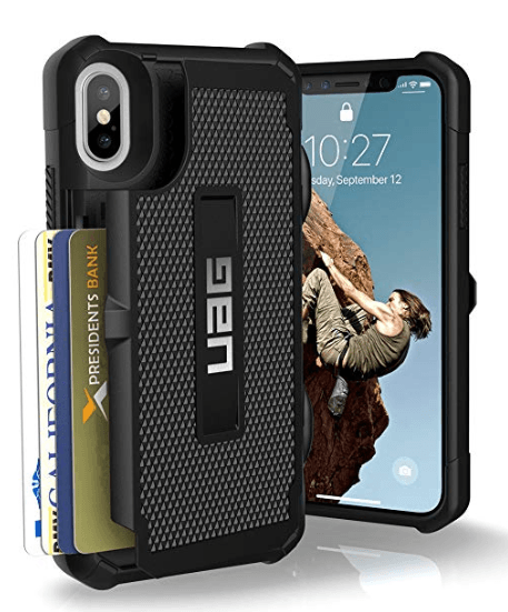 uag trooper series wallet phone case