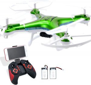 qcopter quadcopter drone with camera