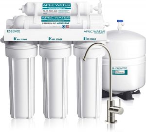 APEC Top Tier 5-Stage Reverse Osmosis Drinking Water Filter System