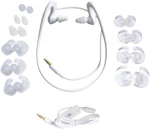 HydroActive Short-Cord Waterproof Headphones